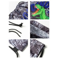 Oxford Drawstring Bag, Cartoon Printed Outdoor Sports Bag Camping Storage Bag, Polyester Drawstring Backpack