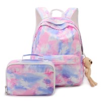 Multifunctional backpack large-capacity multifunctional lunch bag combination set student schoolbag