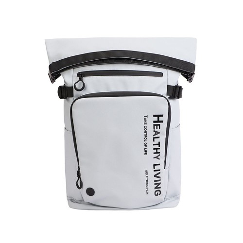 Premium Versatile Roll-Top Backpack Leisure Water-resistant backpack Multi-functional Spacious Student Backpack