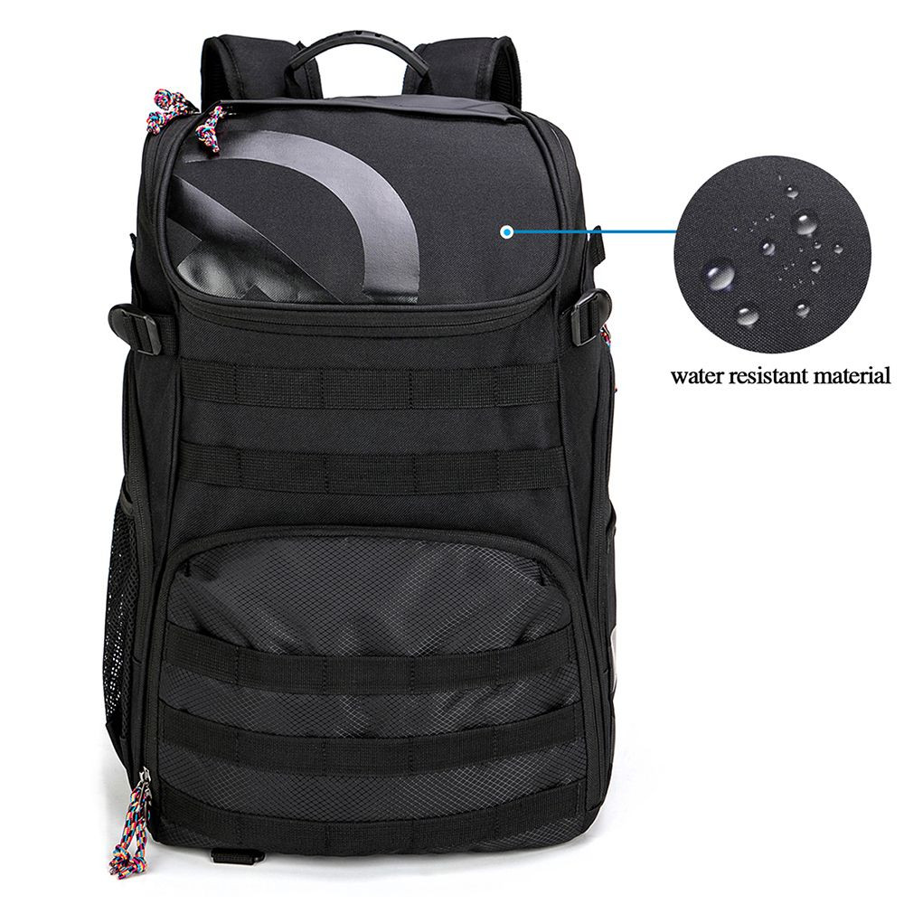 Basketball Bag Backpack with Ball Holder Multi-Sport Backpack for Soccer Volleyball Football Baseball Helmet